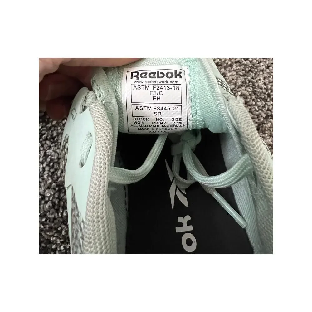 Reebok Fusion Flexweave comp safety toe work shoes women's size 7.5
